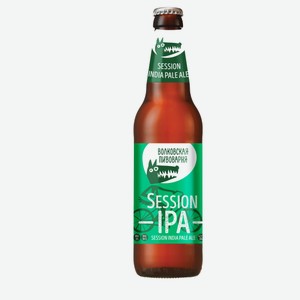 Пиво светлое «Волковская Пивоварня» нефильтрованное Session IPA 4,5%, 450 мл