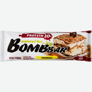 Протеиновый батончик Bombbar Тирамису 60 г
