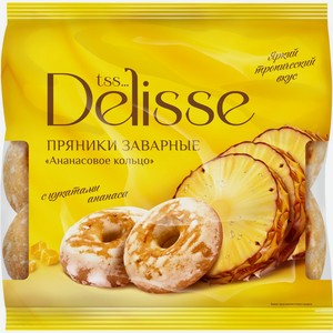 Пряники DELISSE Ананасовое кольцо, Россия, 400 г