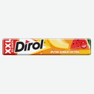 Резинка жевательная Dirol XXL со вкусом арбузно-дынный коктейль, 19 г