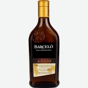 Ром BARCELO Аньехо выдерж. алк.37,5%, Доминик. респ., 0.5 L