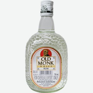 Ром OLD MONK невыдержанный белый 42,8%, 0.75л
