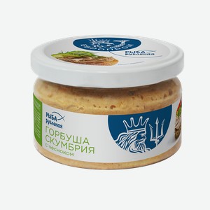 Рыба рубленая Европром горбуша-скумбрия с чесноком, 180 г