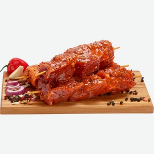 Шашлык ЛЕНТА FRESH из свинины в маринаде Алабама ЛЕНТА FRESH в вакуумной упаковке полуфабрикат охлажденный, Россия