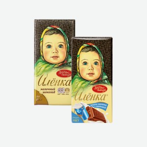 Шоколад Аленка Молочный/много Молока 75г