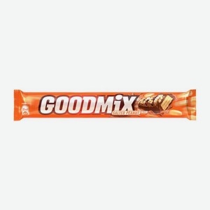 Шоколадный батончик с соленым арахисом в хрустящей вафле Goodmix 46г