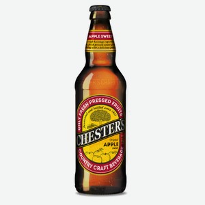 Сидр Chester s Яблочный сладкий 5,5%, 0,45 л