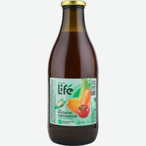 Сок ЛЕНТА LIFE Мультиовощной ст., Россия, 1 L