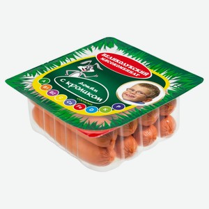 Сосиски детские «Великолукский мясокомбинат» с кроликом, 330 г