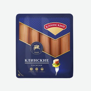 Сосиски Клинский Клинские, 460г Россия