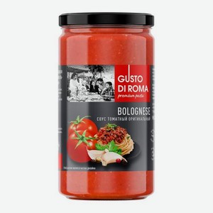 Соус Болоньезе Gusto Di Roma 350г 350 г
