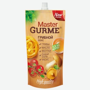 Соус Master Gurme 35% 200мл грибной
