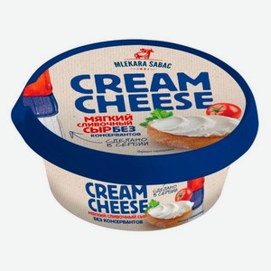 Сыр мягкий Cream Cheese Mlekara Sabac 60% БЗМЖ, 100 г
