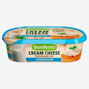 Сыр творожный сливочный Кремчиз Bonfesto 65%, 140 г