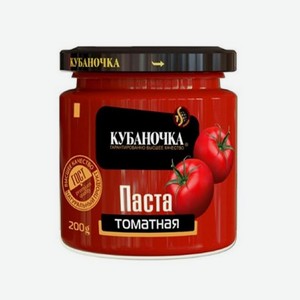 Томатная паста Кубаночка 200г