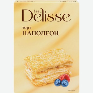 Торт DELISSE Наполеон, 340г