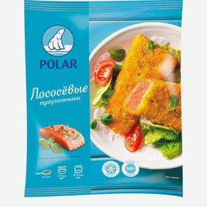 Треугольники POLAR лососевые в панировке, Россия, 500 г