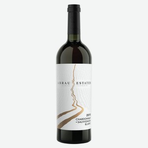 Вино Abrau Estates белое сухое Россия, 0,75 л