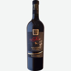 Вино BARBANERA Ser Passo Toscana Rosso Тоскана IGT выд. кр. п/сух., Италия, 0.75 L