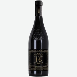Вино Botter Cuvee 16 Limited Edition красное полусухое 16%, 750 мл