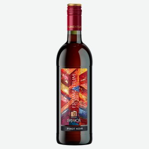Вино «Бурлюк» Frumentum Pinot Noir красное полусладкое Россия, 0,75 л