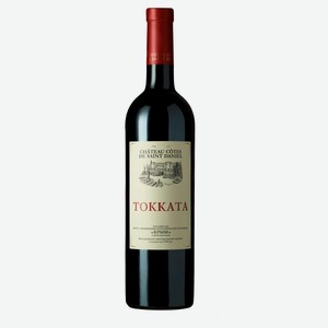 Вино Chateau Cotes de Saint Daniel Токката красное сухое Россия, 0,75 л