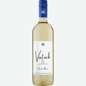 Вино CHATEAU LE GRAND VOSTOCK Российское Кубань Крымск белое сухое, 0.75л