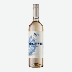Вино Crispy Wine белое полусухое 10.5% 750мл 1.21 кг