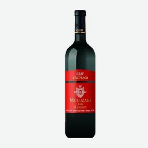 Вино ДЖИ ЭР ВИ Шато Мукузани красное сух.0,75л 12%