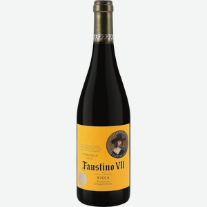 Вино FAUSTINO VII Темпранильо выдержанное красное сухое, 0.75л