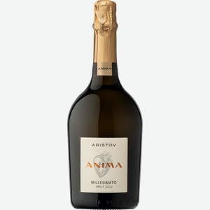 Вино игристое Aristov Анима белое брют 750мл
