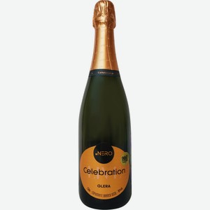 Вино игристое NERO LIVECELEBRATION бел. сух., Бразилия, 0.75 L