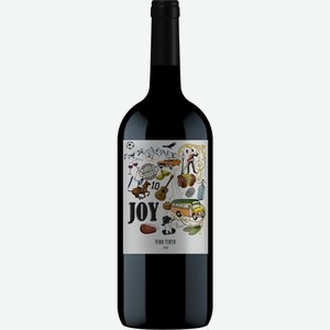 Вино JOY Tinto кр. сух., Аргентина, 1.125 L