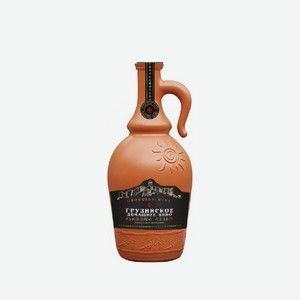 Вино КУВШИН Домашнее ординарн. красное сух. 0,75л 10,5%
