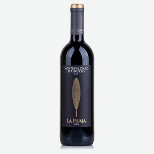 Вино La Piuma Montepulciano d’Abruzzo красное полусухое Италия, 0,75 л
