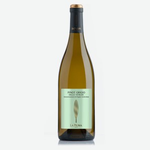 Вино La Piuma Pinot Grigio белое полусухое Италия, 0,75 л