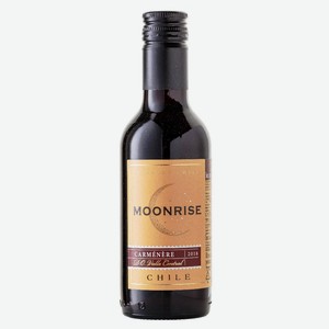 Вино Moonrise Carmenere красное сухое Чили, 0,188 л