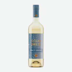 Вино O2Cean Breeze Пино Гриджио белое сухое 12.5% 750мл