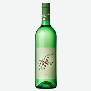 Вино PFEFFERER Пфефферер молодое белое полусухое, 0.75л