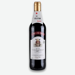 Вино Pierre Chanau Blaye Cotes de Bordeaux красное сухое Франция, 0,75 л