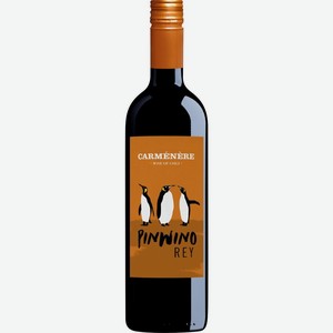 Вино PINWINO REY Карменер красное сухое, Чили, 0.75 L