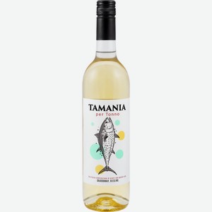 Вино ТАМАНИЯ к Тунцу бел. сух., Россия, 0.75 L