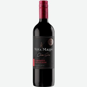 Вино Vina Maipo Classic Каберне Совиньон красное полусухое 11.7% 750мл 750 г