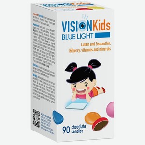 Vision Kids Blue Light конфеты для детей 90 шт