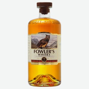Виски Fowler s 7 лет Россия, 0,7 л