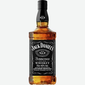 Виски JACK DANIEL S Tennessee whiskey зерновой алк.40% (USA) / (DE) /, Нидерланды, 0.7 L