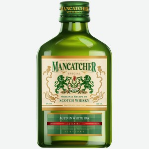 Виски MANCATCHER Зерновой 40%, 0.1л