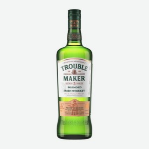 Виски Troublemaker купажированный 40% 500мл 500 г
