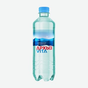 Вода минеральная Архыз Vita питьевая газированная 500 мл