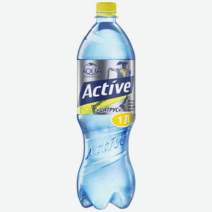 Вода питьевая Aqua Minerale Актив цитрус негазированная, 1 л